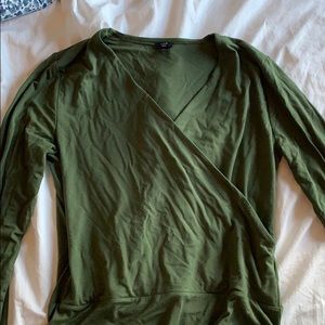 Olive green bodysuit